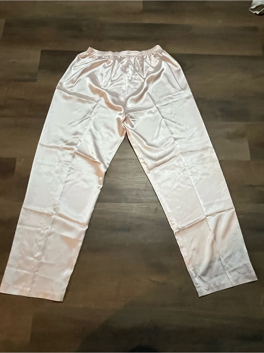 Authentic Vintage Christian Dior Pink Satin Pajama Set | 1980s | Large - Picture 9 of 14